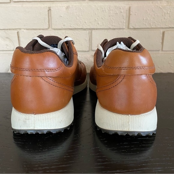 ECCO Mens Sneak Retro Tie Fashion Sneaker Brown EUR 42 Leather Comfort - Picture 5 of 7